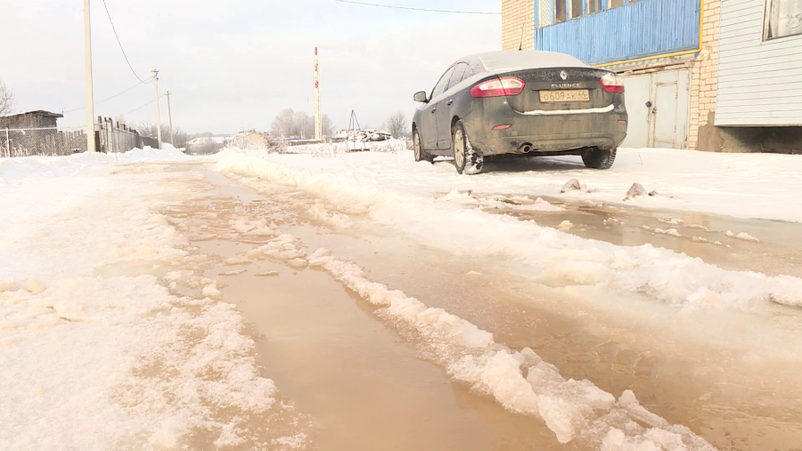 Вода в костроме. ДТП Кострома Космынино.