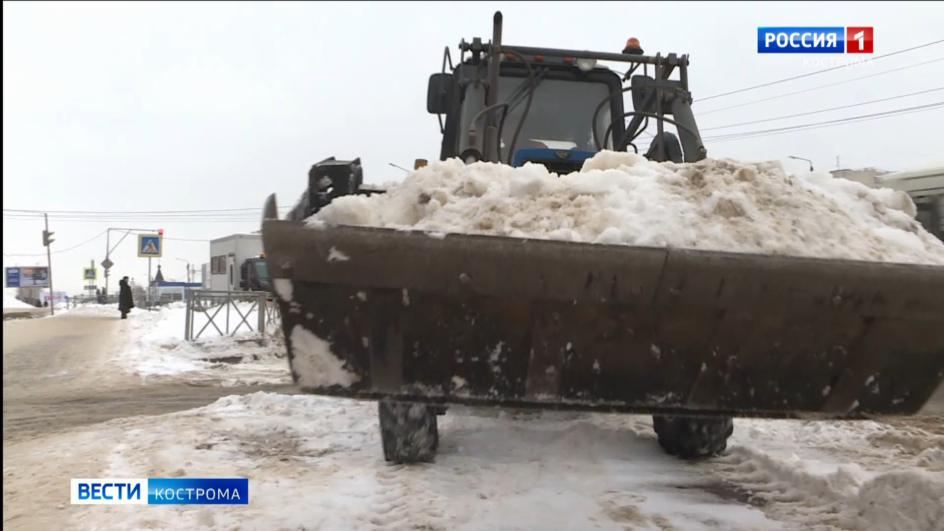 С улиц Костромы за сезон вывезли рекордное количество снега