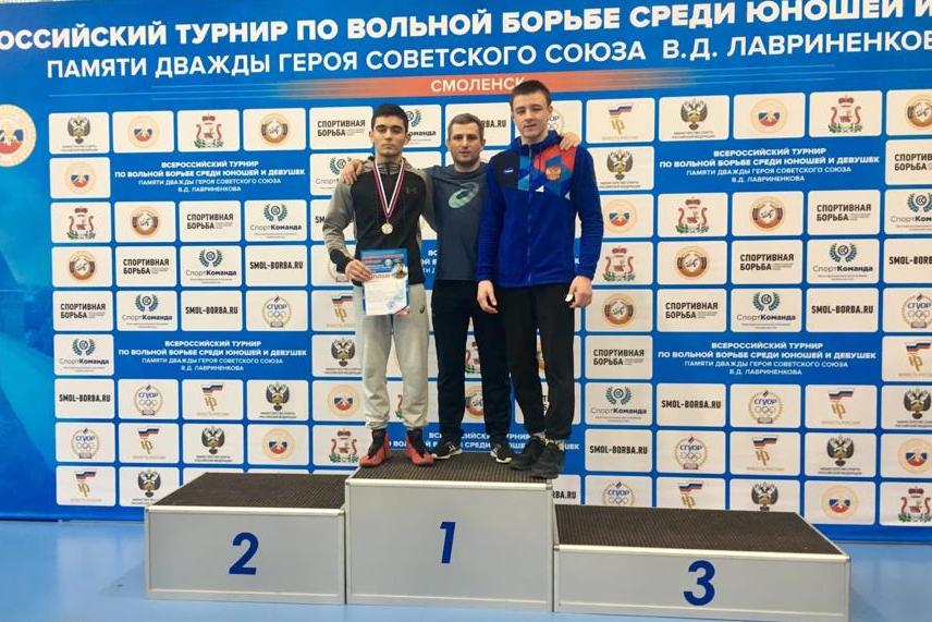 Борец из Костромы взял «серебро» на всероссийском турнире