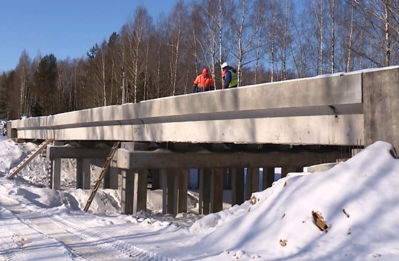 Мост через реку Шачу под Костромой сдали в эксплуатацию