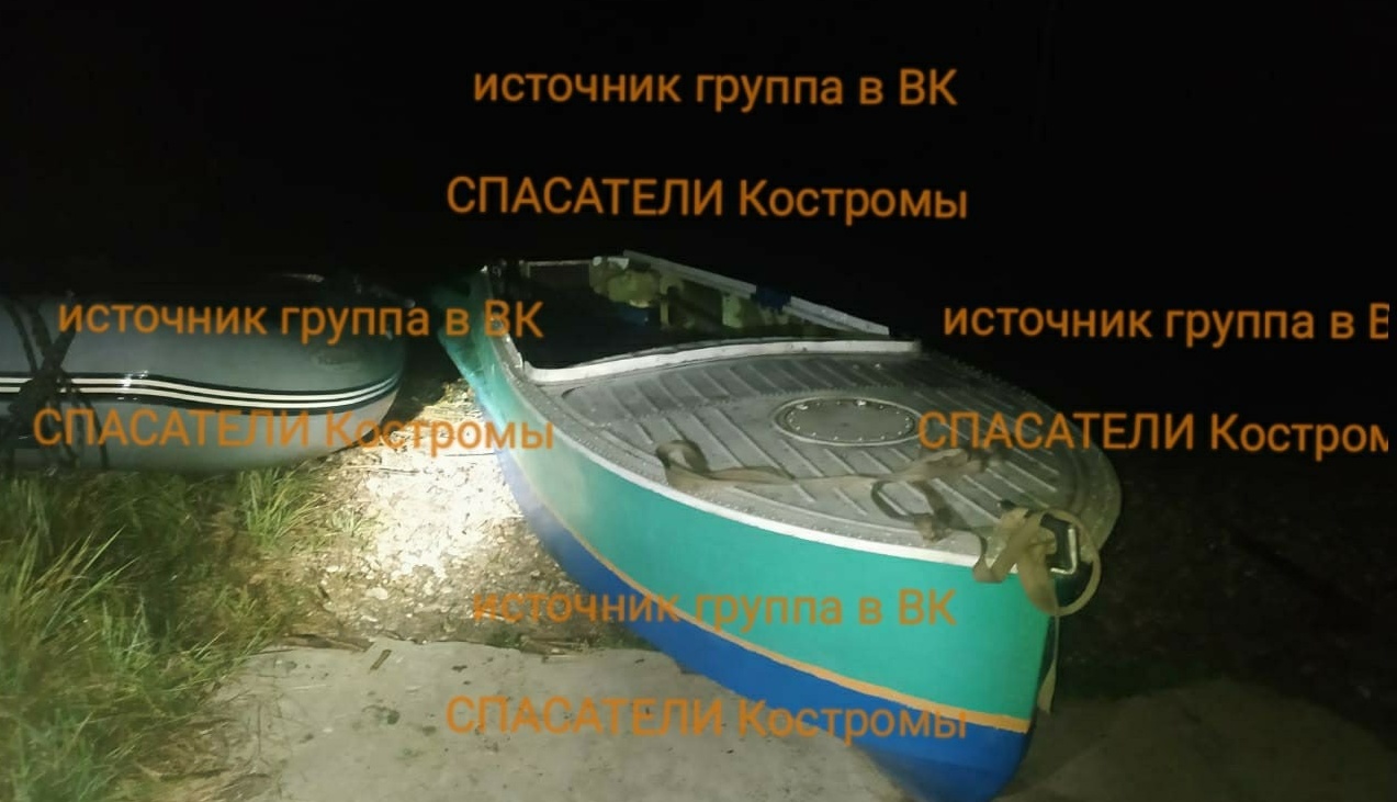 На реке Волге неподалеку от Костромы едва не утонул пожилой рыбак