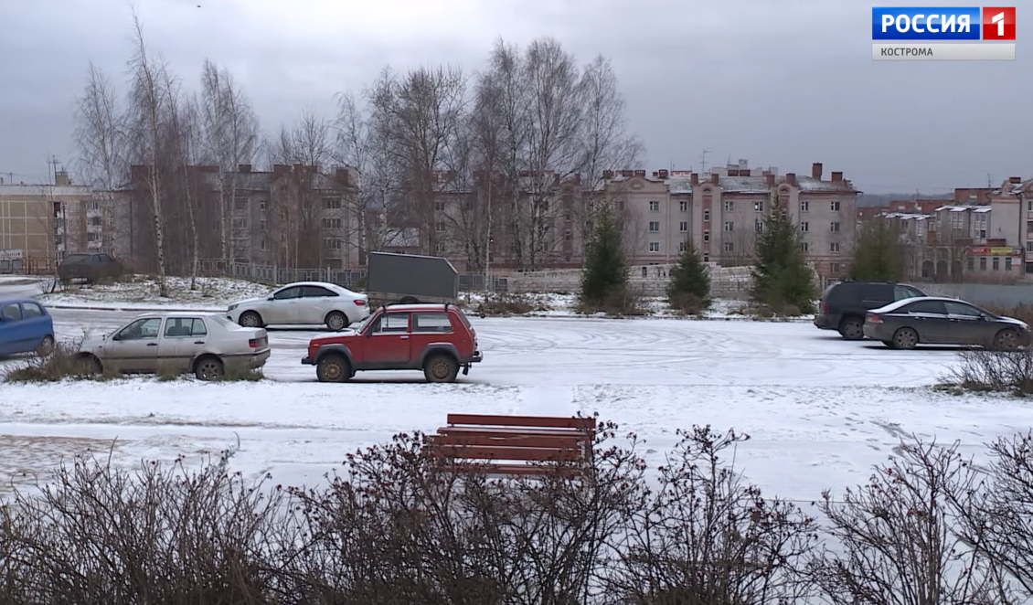 За год в Костроме появилось 650 новых парковочных мест