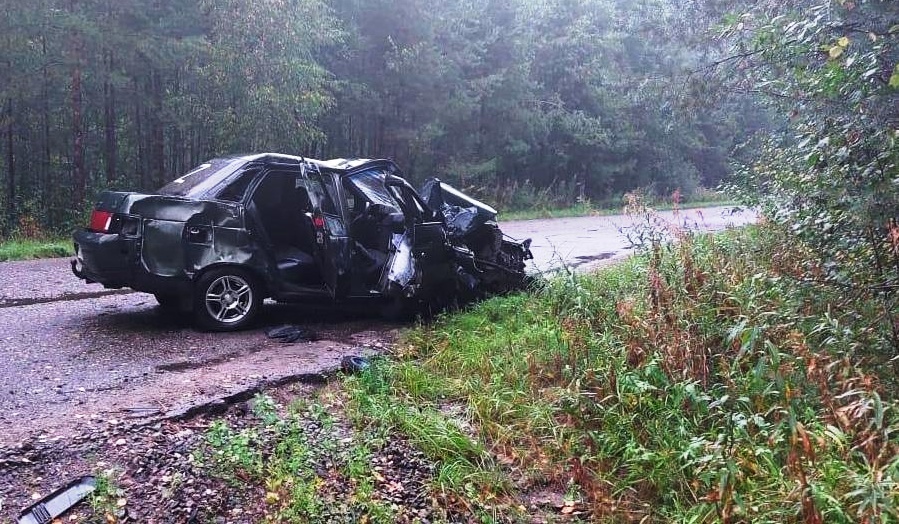 Пассажир пьяного водителя отправлен в больницу после ДТП в Костромской области