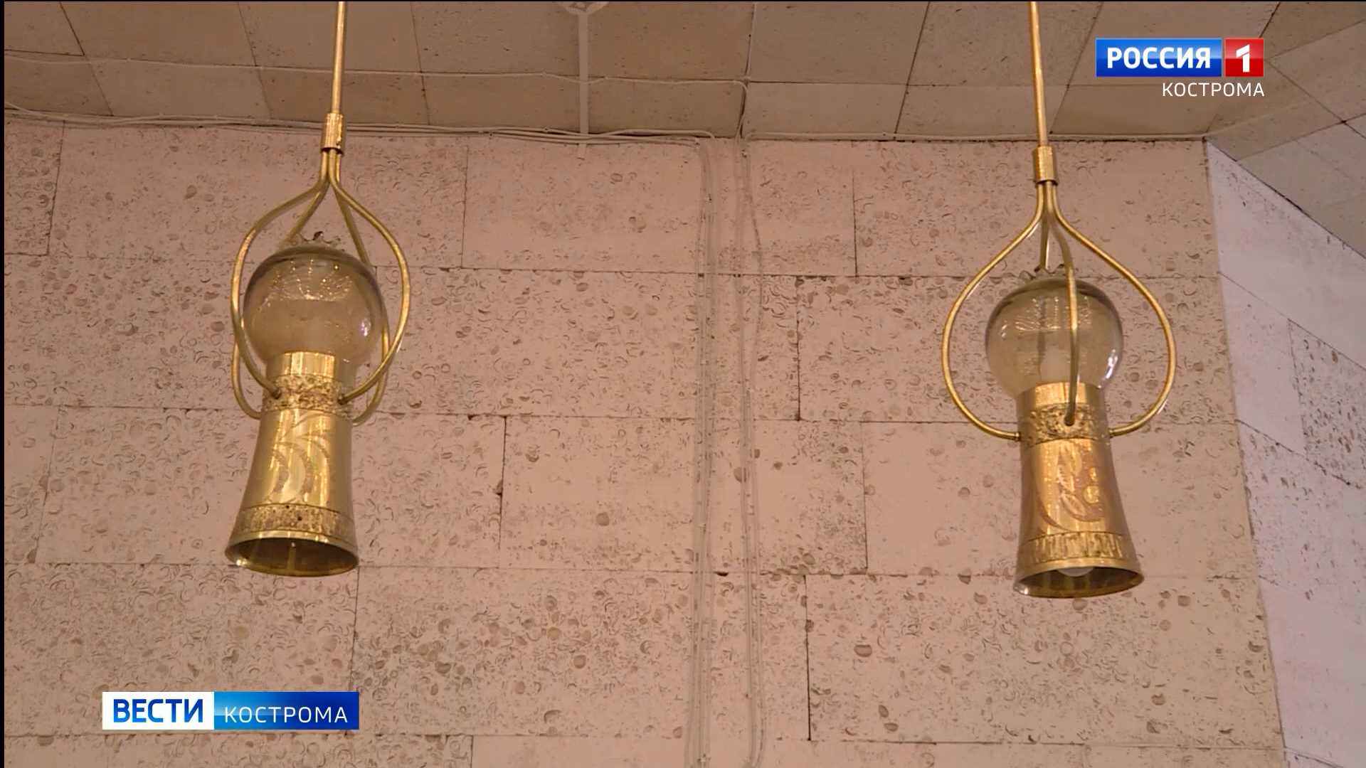 В ремонтируемом костромском цирке нашли раритетные лампы
