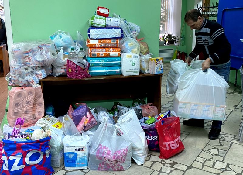 В Костроме продолжается сбор помощи беженцам из Украины