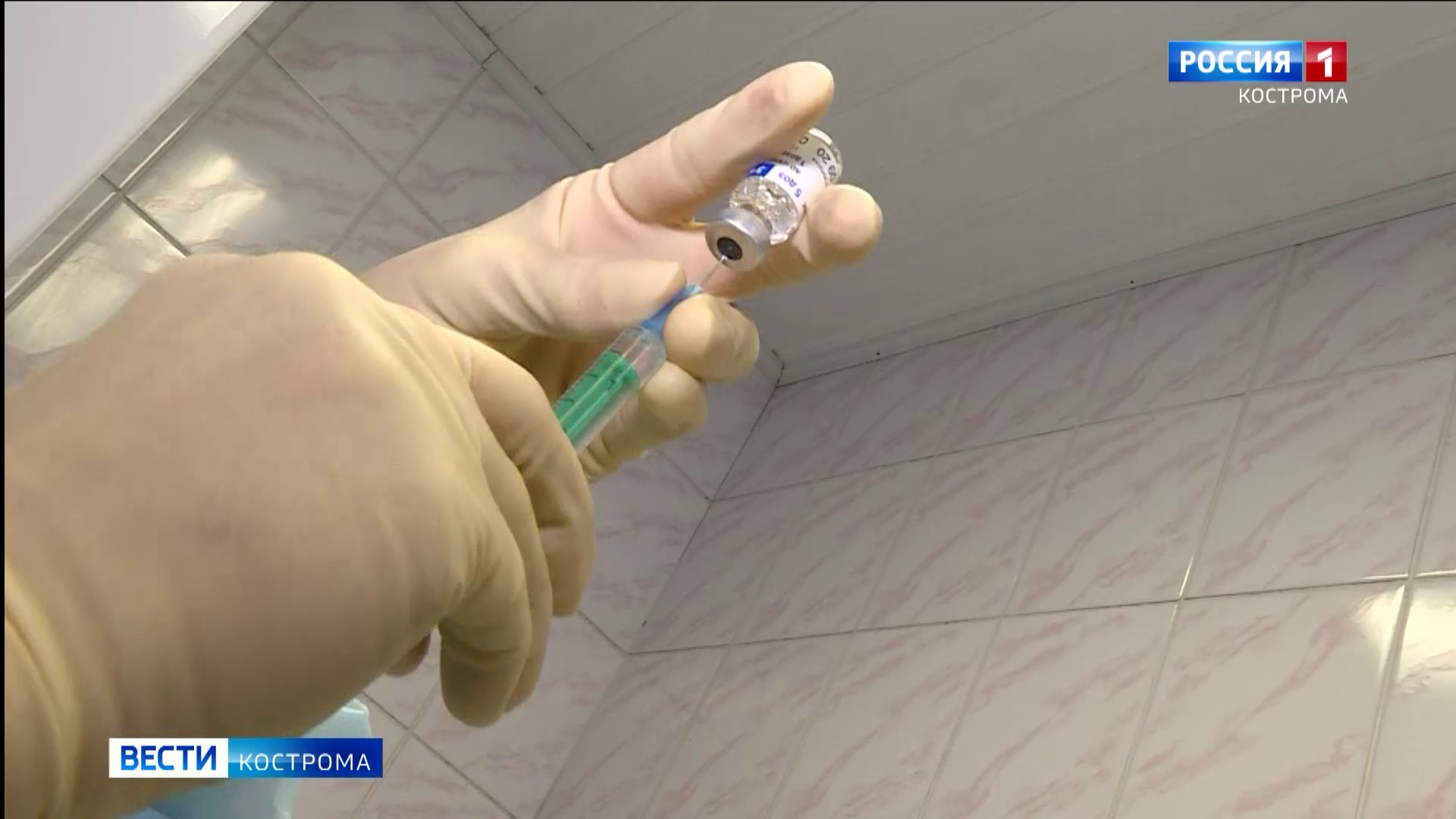Прививки от коронавируса на сегодня сделаны 253 385 жителям Костромской области