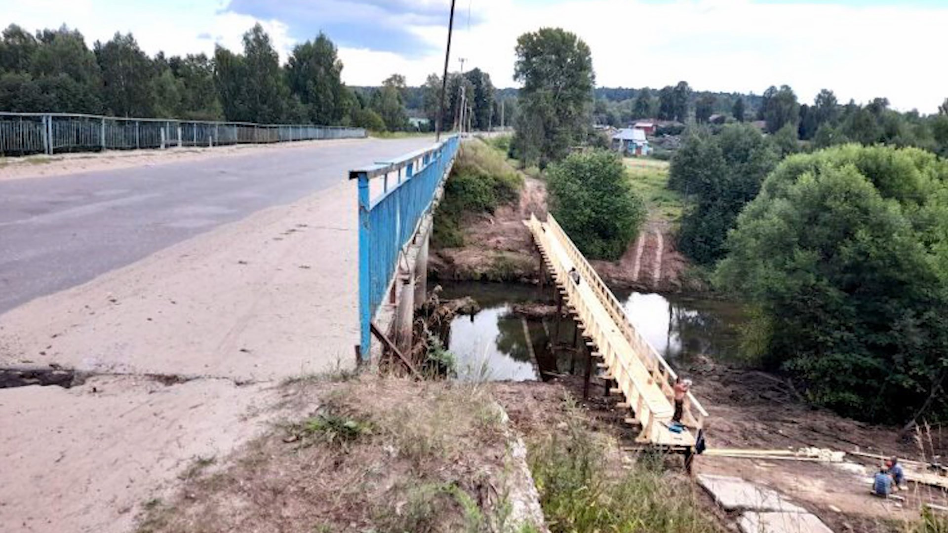 В Костромской области начинается капитальный ремонт моста через реку Мера