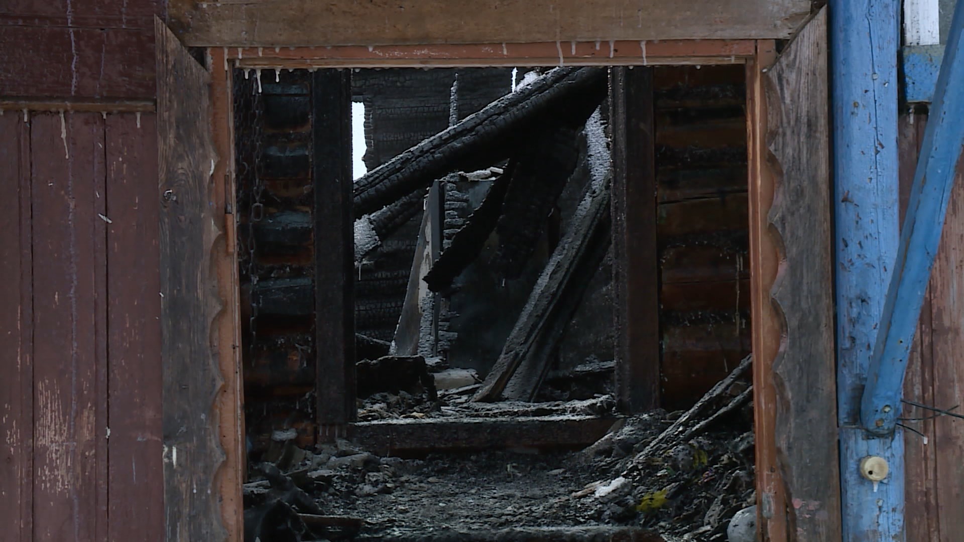 В отдалённом селе Костромской области сгорел единственный магазин
