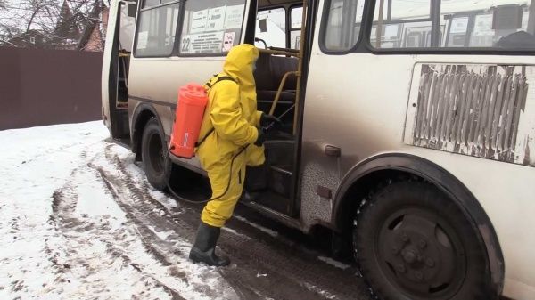Спасатели начали изгонять заразу из костромских «ПАЗиков»