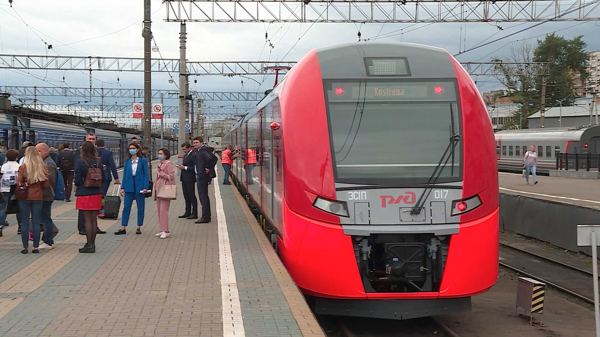 Поезд Ласточка Кострома