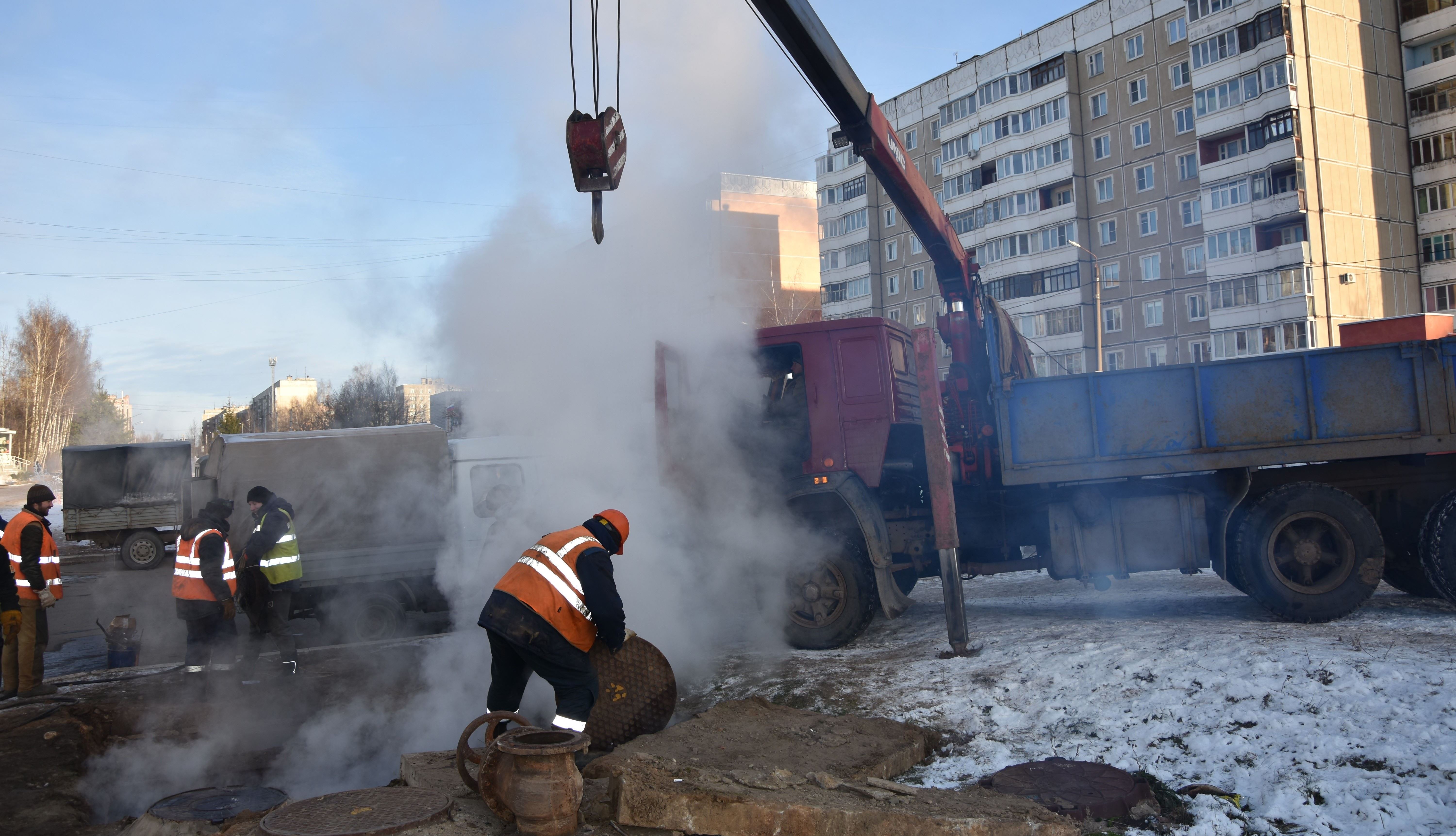 Дома на восьми улицах Костромы на день останутся без отопления