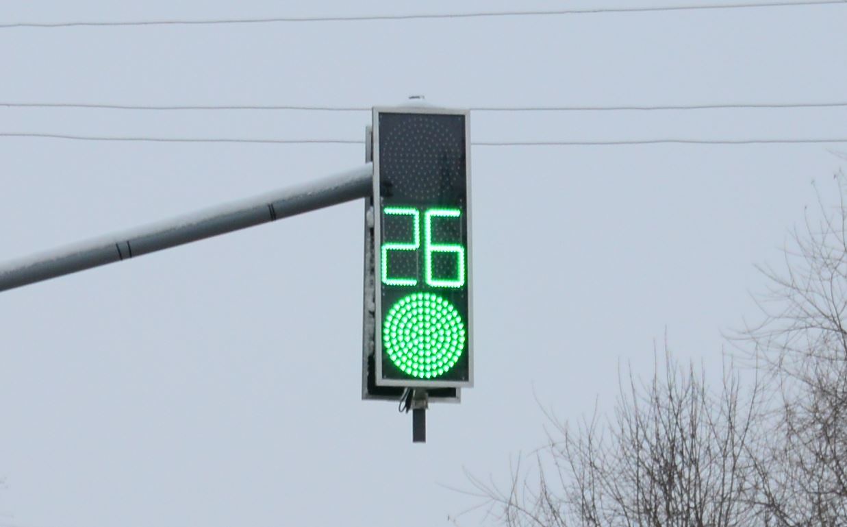 В Костроме появился ещё один «бесконфликтный» светофор