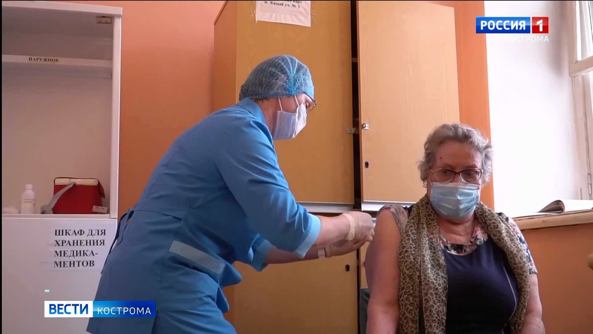 Костромских селян торопятся привить от коронавируса до теплых дней