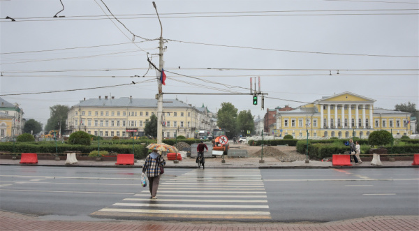 Переход через улицу Советскую у «сковородки» в Костроме закроют с понедельника