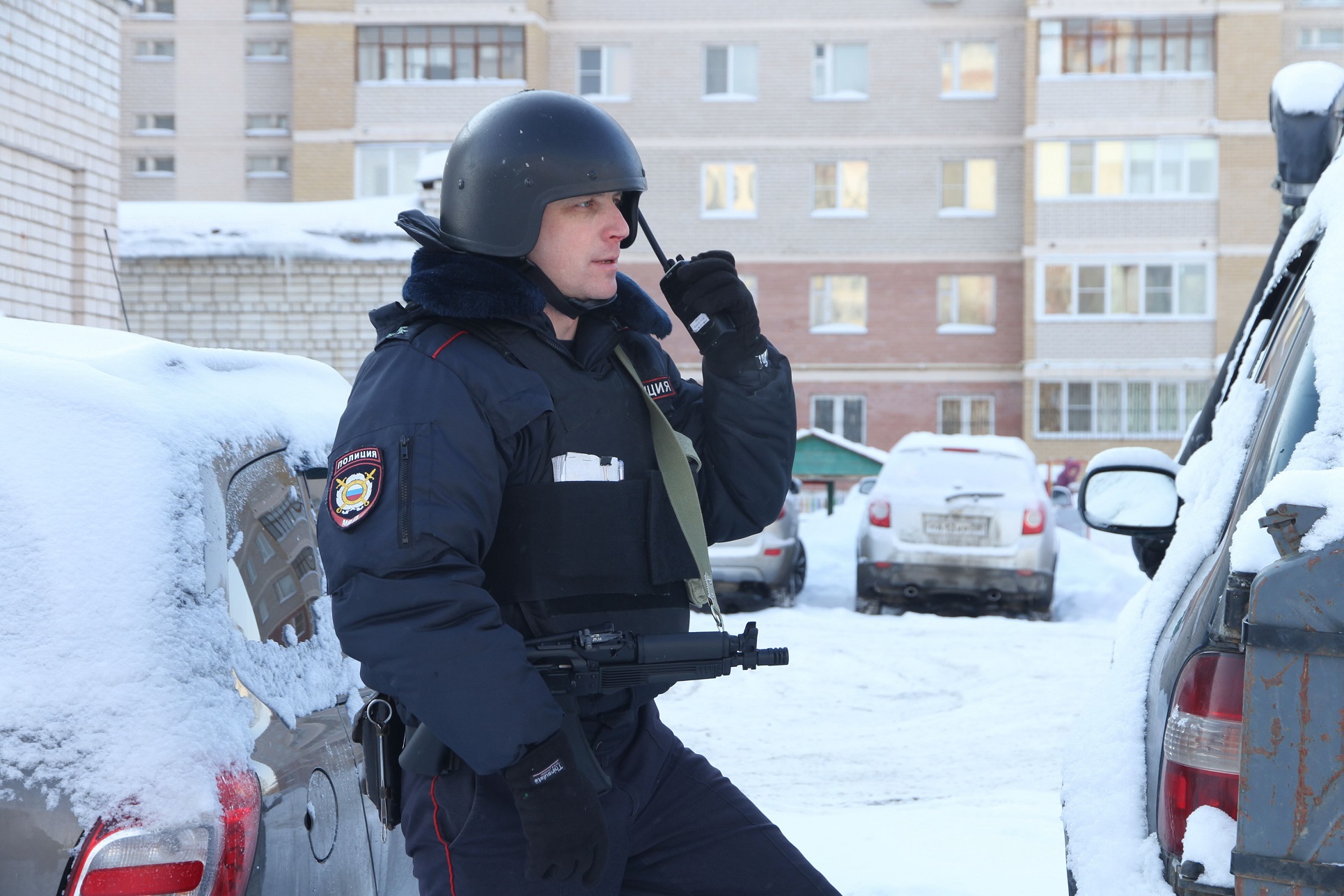 Силовики провели в Костроме контртеррористические учения