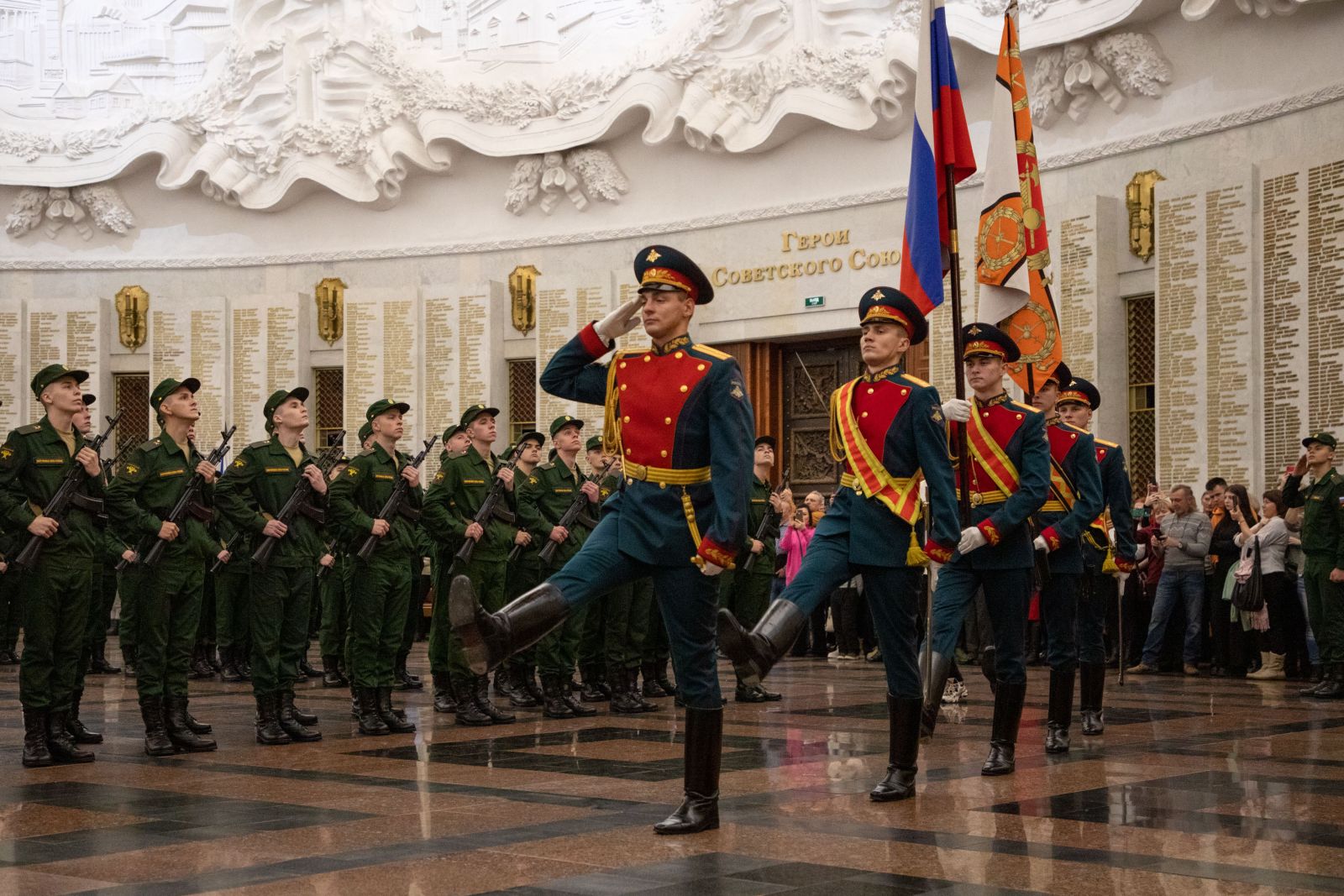 Новобранцы Преображенского полка из Костромской области приняли присягу