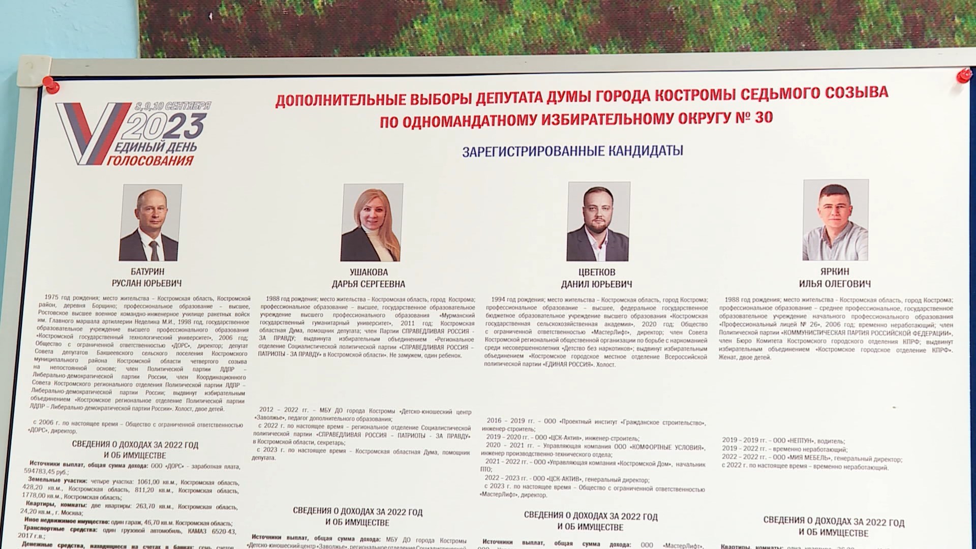 Стали известны предварительные итоги дполнительных выборов депутата Костромской Облдумы по 13 округу
