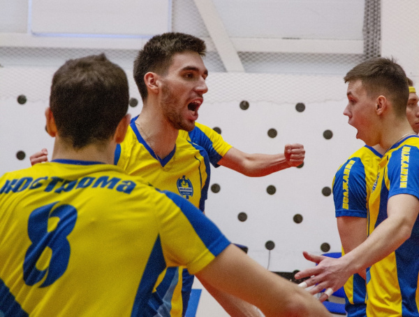 Костромской волейбольный клуб «Волжанин» возглавил турнирную таблицу