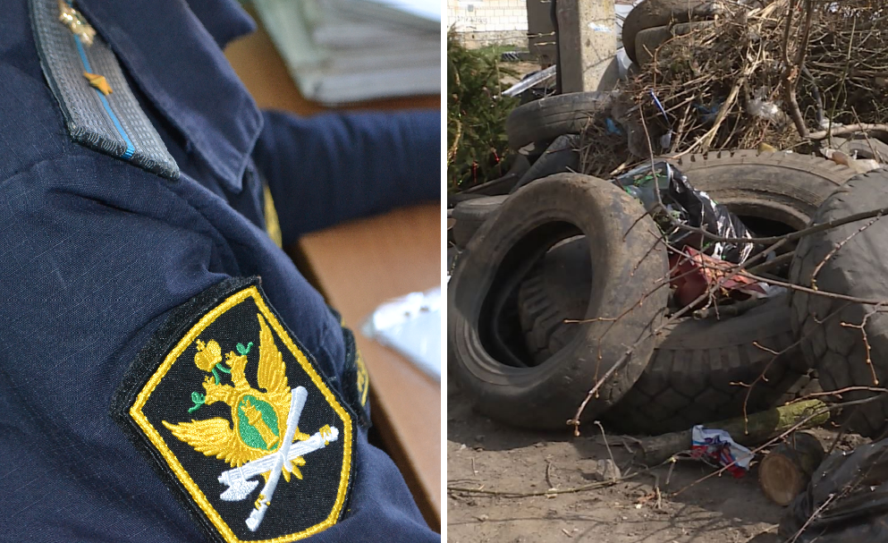 Навалы мусора у деревни под Костромой убрали после вмешательства приставов