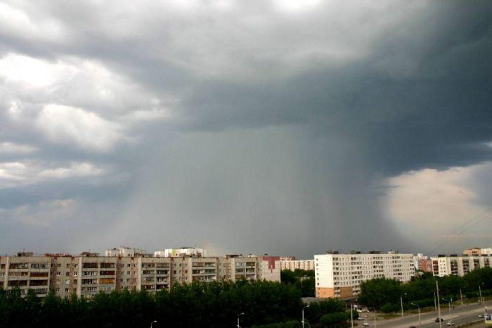Метеопредупреждение: в Костромской области прогнозируется усиление ветра с грозой