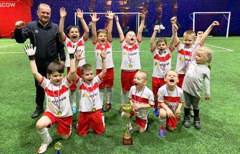 6-летние костромские футболисты победили на турнире в Москве