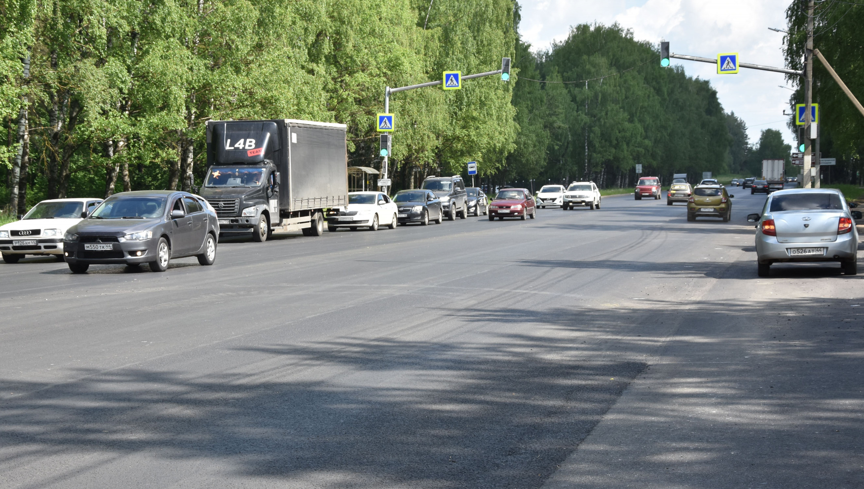 Аварийность на дорогах в Костромской области снизилась по всем показателям