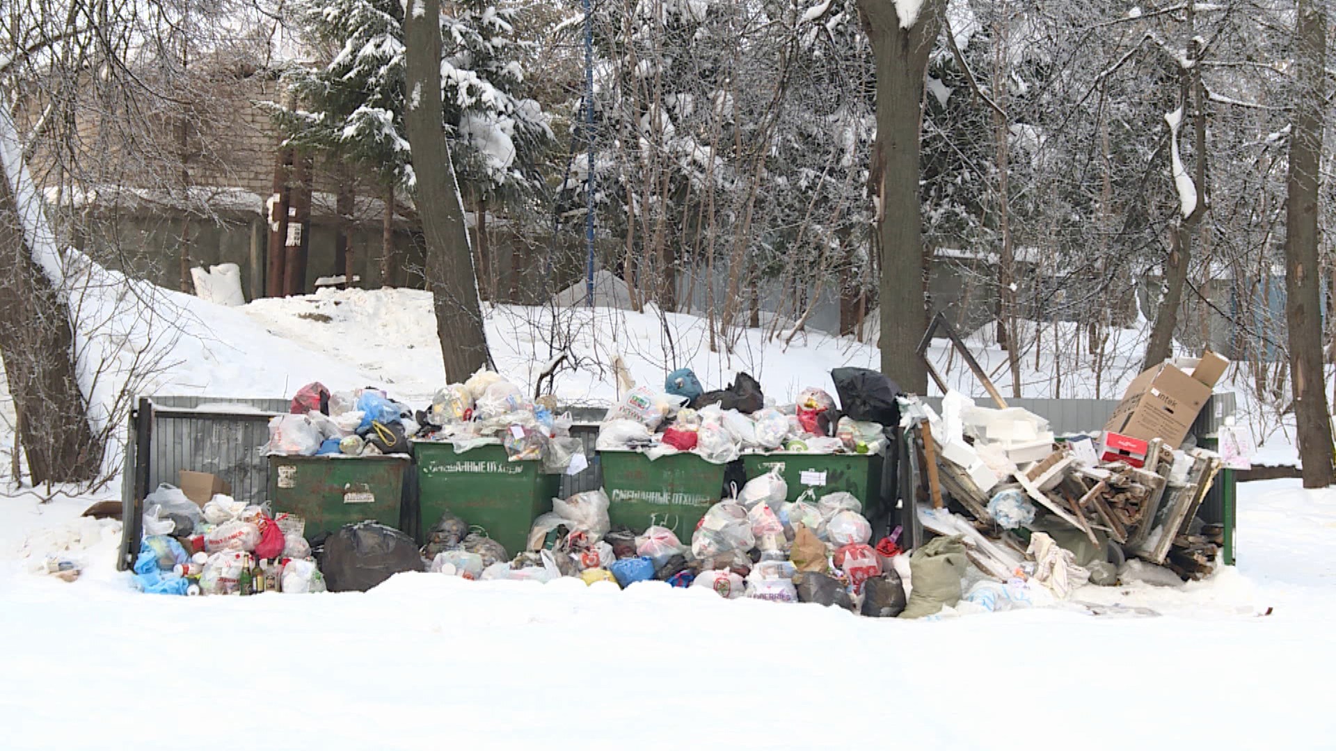 Из-за разногласий между предприятиями в Костроме случился мусорный коллапс