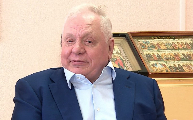 Сергей Ситников поздравил с юбилеем мецената Виктора Тырышкина