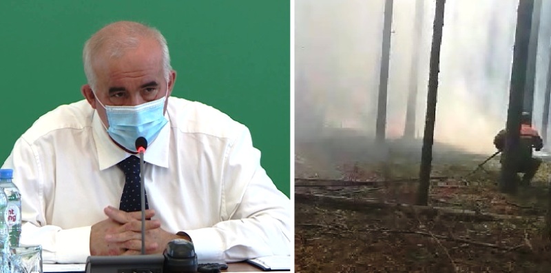 Сергей Ситников поручил наградить макарьевских огнеборцев за победу над лесным пожаром