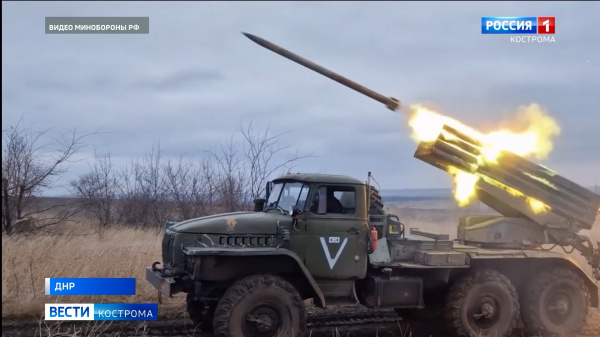 Костромские артиллеристы-десантники продолжают бить врага на Артемовском направлении