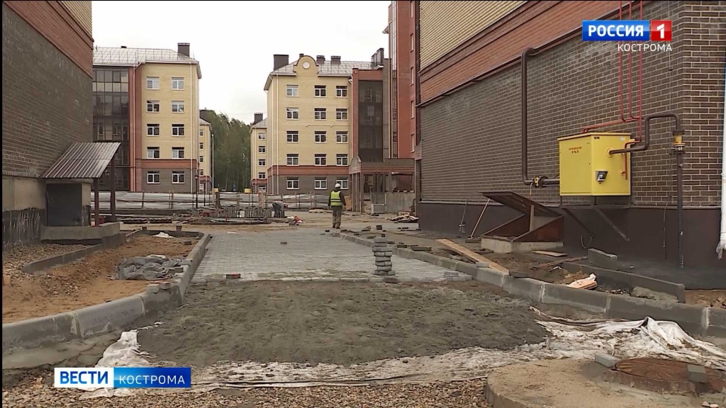 Во дворах «Берендеевых прудов» в Костроме не будет припаркованных машин