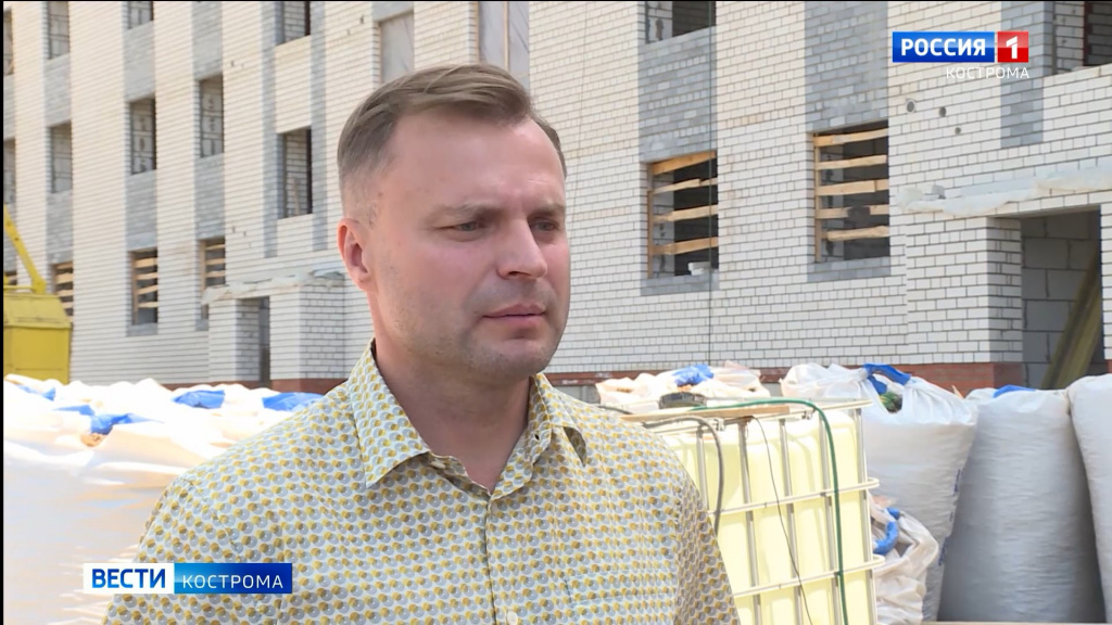 В Костроме достраивают многоэтажку с уникально спроектированными квартирами