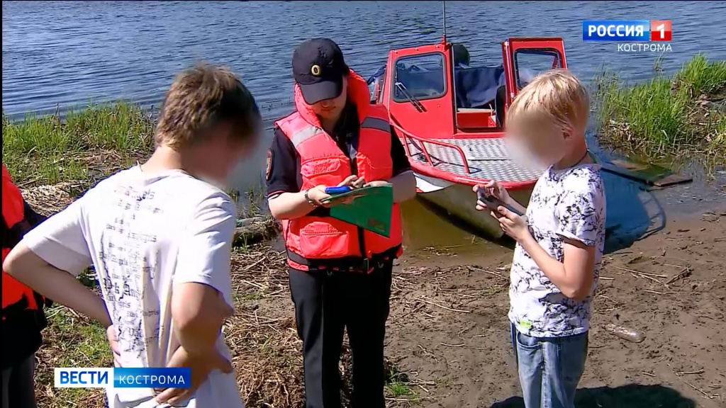 На берега водоемов в Костроме вышли патрули – ради безопасности местной детворы