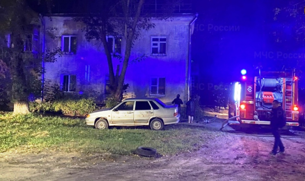 На ночном пожаре в Костроме погибла женщина