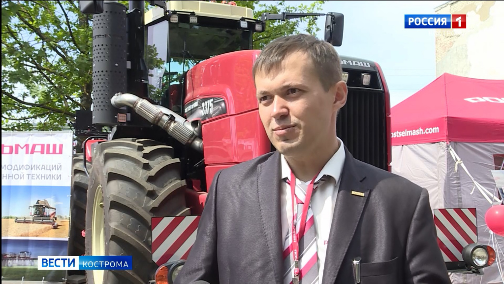 Костромские аграрии отдают предпочтение в работе современным тракторам и комбайнам
