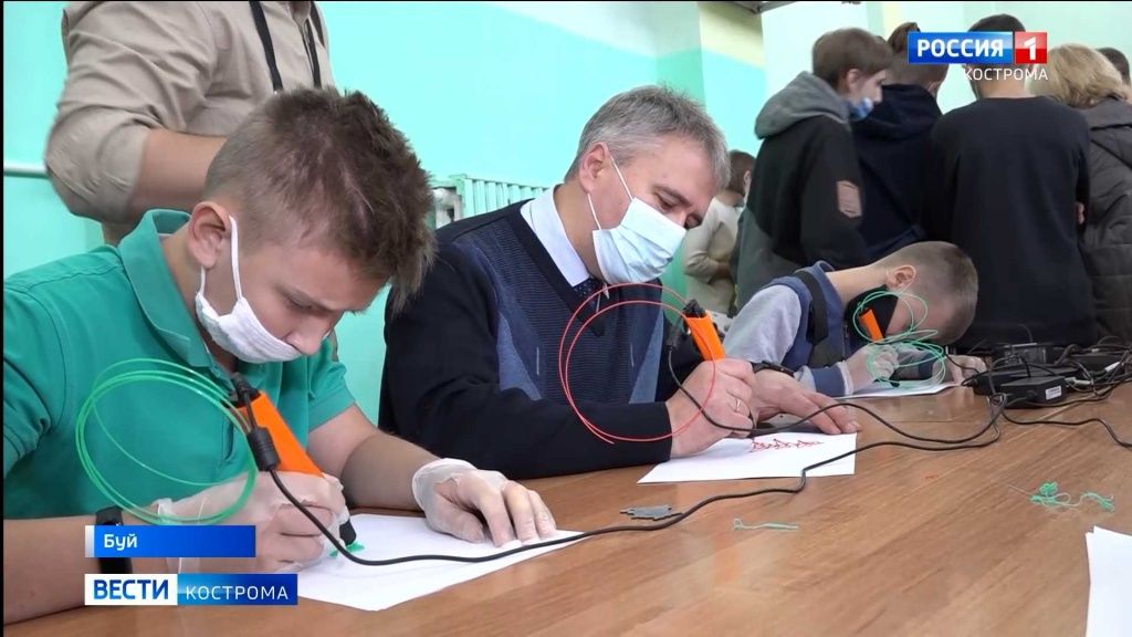 Мобильный технопарк «Кванториум» совершил первый рейс по Костромской области