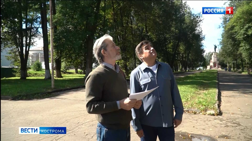 Костромичам представили проект благоустройства парка «Центральный»