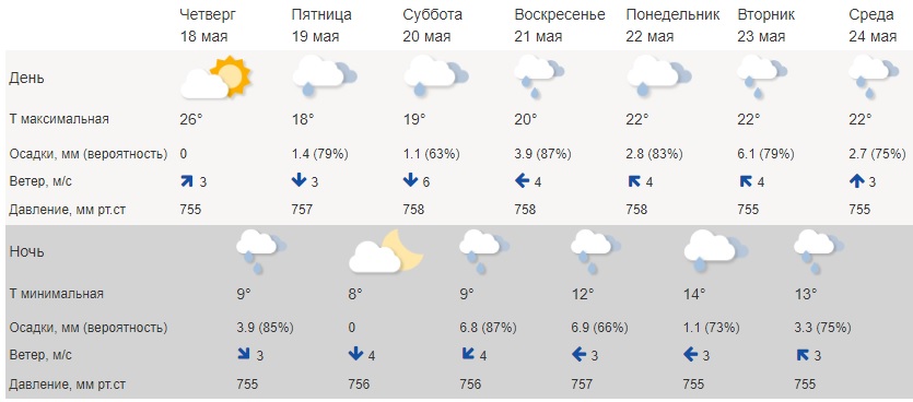 Июльскую жару в Костроме сменит сезон дождей