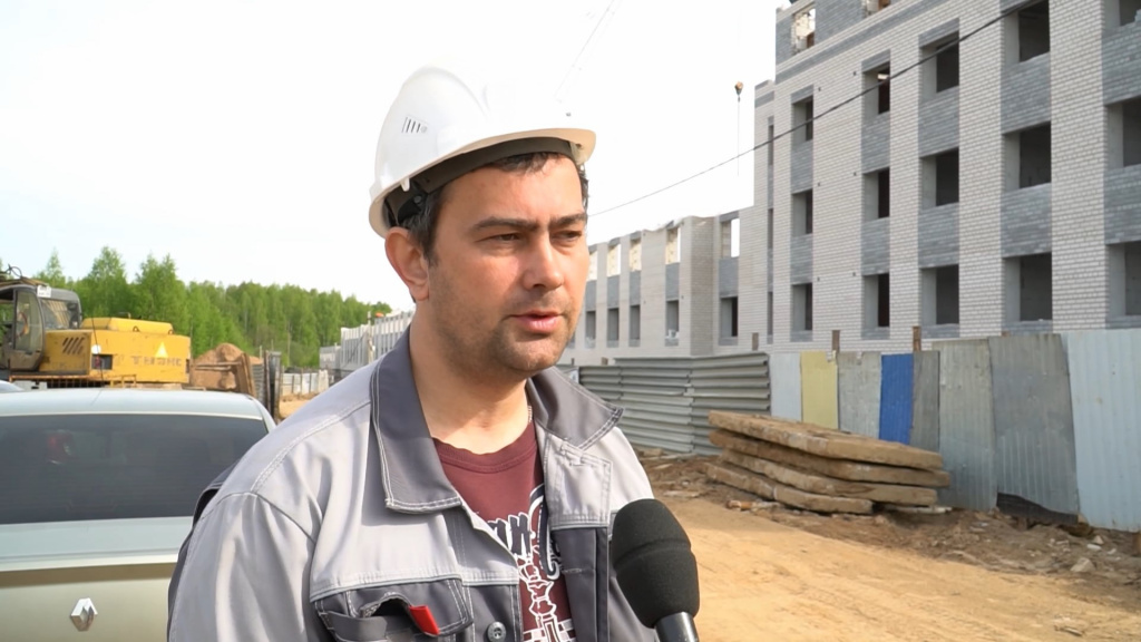 В Костроме продолжается строительство 4 домов по программе переселения из аварийного жилья