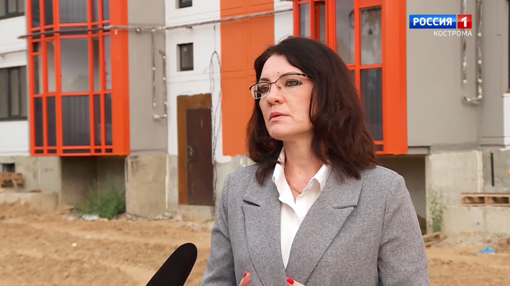 В Костроме завершается строительство первых домов в микрорайоне Венеция-2