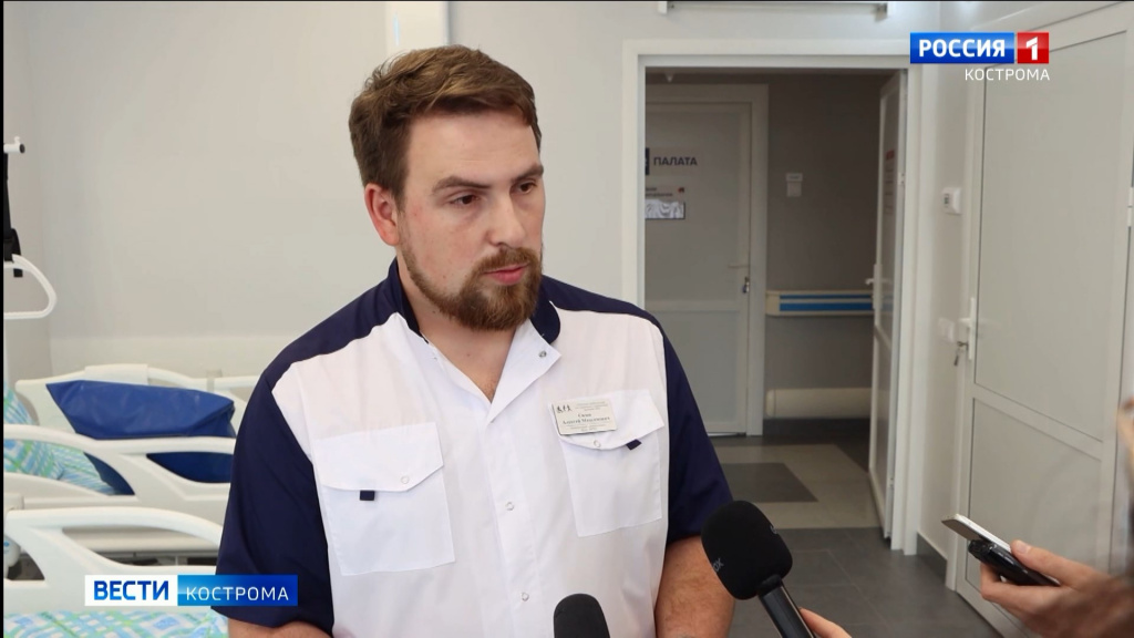 В 1-й Окружной больнице Костромы открылось новое реабилитационное отделение