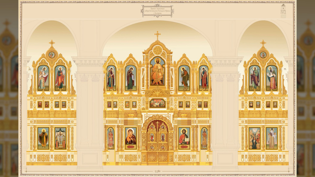 В Богоявленском соборе Костромского кремля завершена реставрация фресок