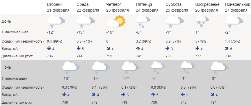 Циклон принесет в Кострому снег и оттепель