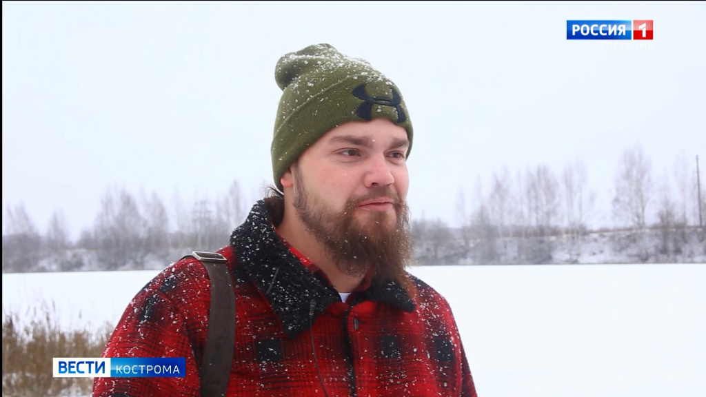 Отчаянные рыболовы в Костроме уже выходят на первый лёд