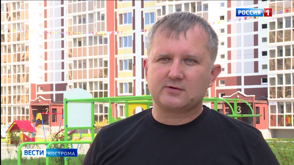 Растущий микрорайон в костромском Заволжье высоко оценили в Союзе строителей России