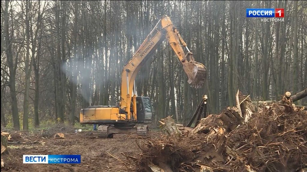 В Костроме началось строительство новых очистных сооружений