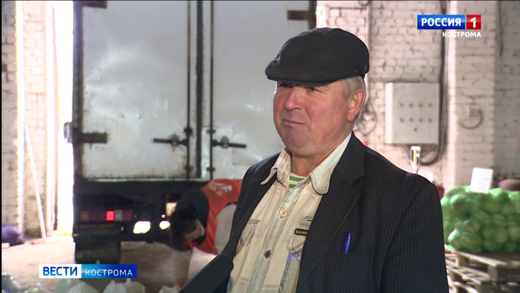 Костромские аграрии делятся с пенсионерами частью своего урожая