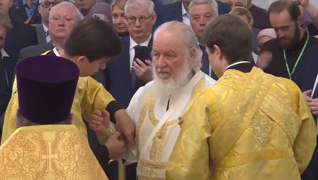 Патриарх Кирилл прибыл в Богоявленский собор