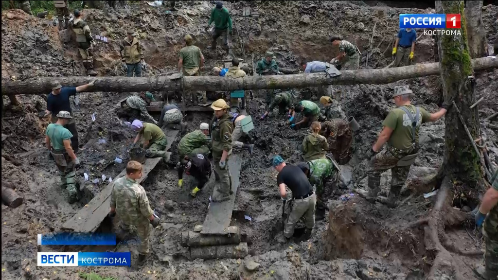 Поисковики под руководством костромича за две недели нашли и перезахоронили 167 красноармейцев