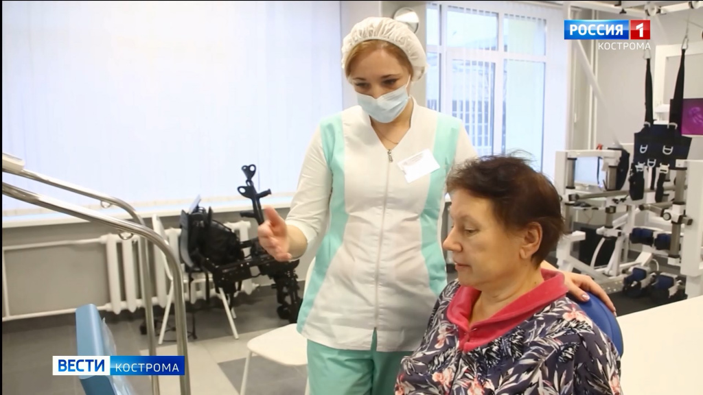 Из нового отделения реабилитации в 1-й Окружной больнице Костромы выписаны первые пациенты